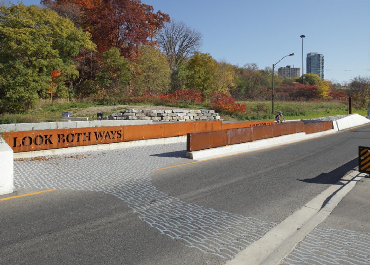 Passage piétonnier et cyclable de Pottery Road AAPC CSLA